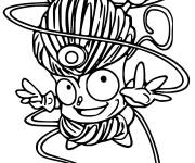 Coloriage Tangle boy de superzings