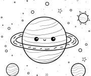 Coloriage Plan&egrave;te naine Eris