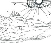 Coloriage Soleil la reine du syst&egrave;me solaire