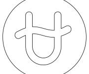 Coloriage Symbole Ophiuchus