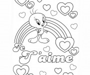 Coloriage Amour Disney