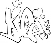 Coloriage Amour pour adulte