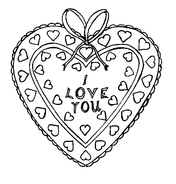 Coloriage et dessins gratuits Tag Love en ligne à imprimer