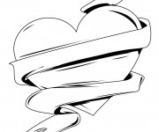 Coloriage Tag Love facile