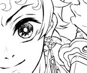 Coloriage Le beau Tanjiro Kamado