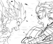 Coloriage Tanjiro Kamado au combat