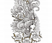 Coloriage Tatouage Image