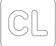Coloriage Bouton CL