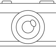 Coloriage &Eacute;moji appareil photo