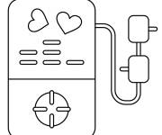 Coloriage Lecteur MP3