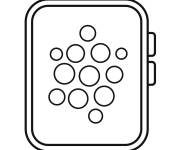 Coloriage Smart Watch Apple