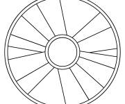 Coloriage Un disque optique
