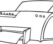Coloriage Une Imprimante laser