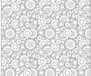 Coloriage et dessins gratuit Art Abstrait à imprimer