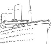 Coloriage Colorie Titanic