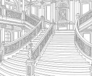 Coloriage Int&eacute;rieur du Titanic