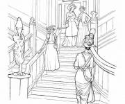Coloriage Le hall du Titanic