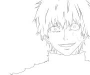 Coloriage Ayato Kirishima rigolo