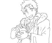 Coloriage Hideyoshi Nagachika manga