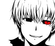 Coloriage Ken Gar&ccedil;on introverti de Tokyo Ghoul