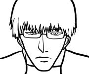 Coloriage L'enqu&ecirc;teur Kishou Arima