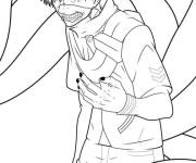 Coloriage Le gentil Hayse Sasaki