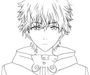 Coloriage Le p&egrave;re de Ichika ken kaneki