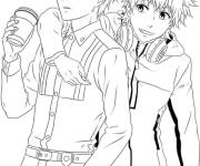 Coloriage et dessins gratuit Les amis de Tokyo Ghoul pour enfants à imprimer