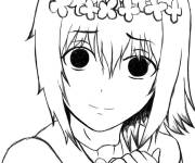 Coloriage Livre de hinami fueguchi entre les mains de la fille de Tokyo Gho
