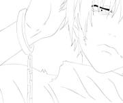 Coloriage Menotte de Ken Tokyo Ghoul