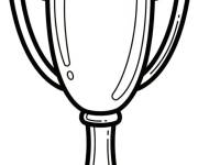 Coloriage Croquis facile de Troph&eacute;e