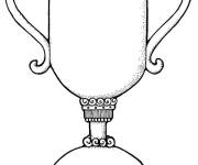 Coloriage Design d'un Troph&eacute;e