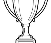 Coloriage Troph&eacute;e &agrave; t&eacute;l&eacute;charger