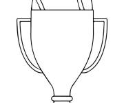 Coloriage Troph&eacute;e de la coupe FIFA