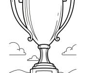Coloriage Troph&eacute;e du grand prix