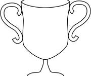 Coloriage Troph&eacute;e en jpg