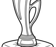 Coloriage Troph&eacute;e gratuit