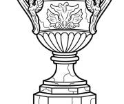 Coloriage Troph&eacute;e pour adulte