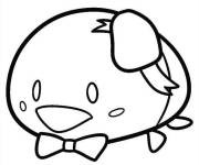 Coloriage Donald Duck Tsum Tsum
