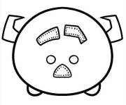 Coloriage et dessins gratuit Pig de Tsum Tsum à imprimer