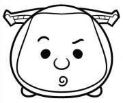 Coloriage Tsum Tsum Buzz Lightyear de Toy Story