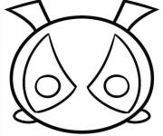 Coloriage Tsum Tsum Deadpool
