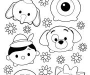 Coloriage Tsum Tsum dessin