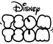 Coloriage et dessins gratuit Tsum Tsum Disney à imprimer
