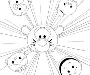 Coloriage Tsum Tsum Disney GS