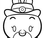 Coloriage Tsum Tsum Judy Hops