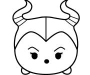 Coloriage Tsum Tsum Maleficent