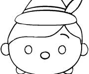 Coloriage et dessins gratuit Tsum Tsum Pinocchio à imprimer