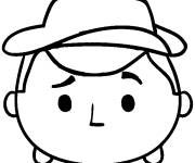 Coloriage et dessins gratuit Tsum Tsum Woody à imprimer