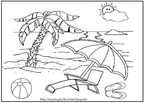 Coloriage Ete A Imprimer